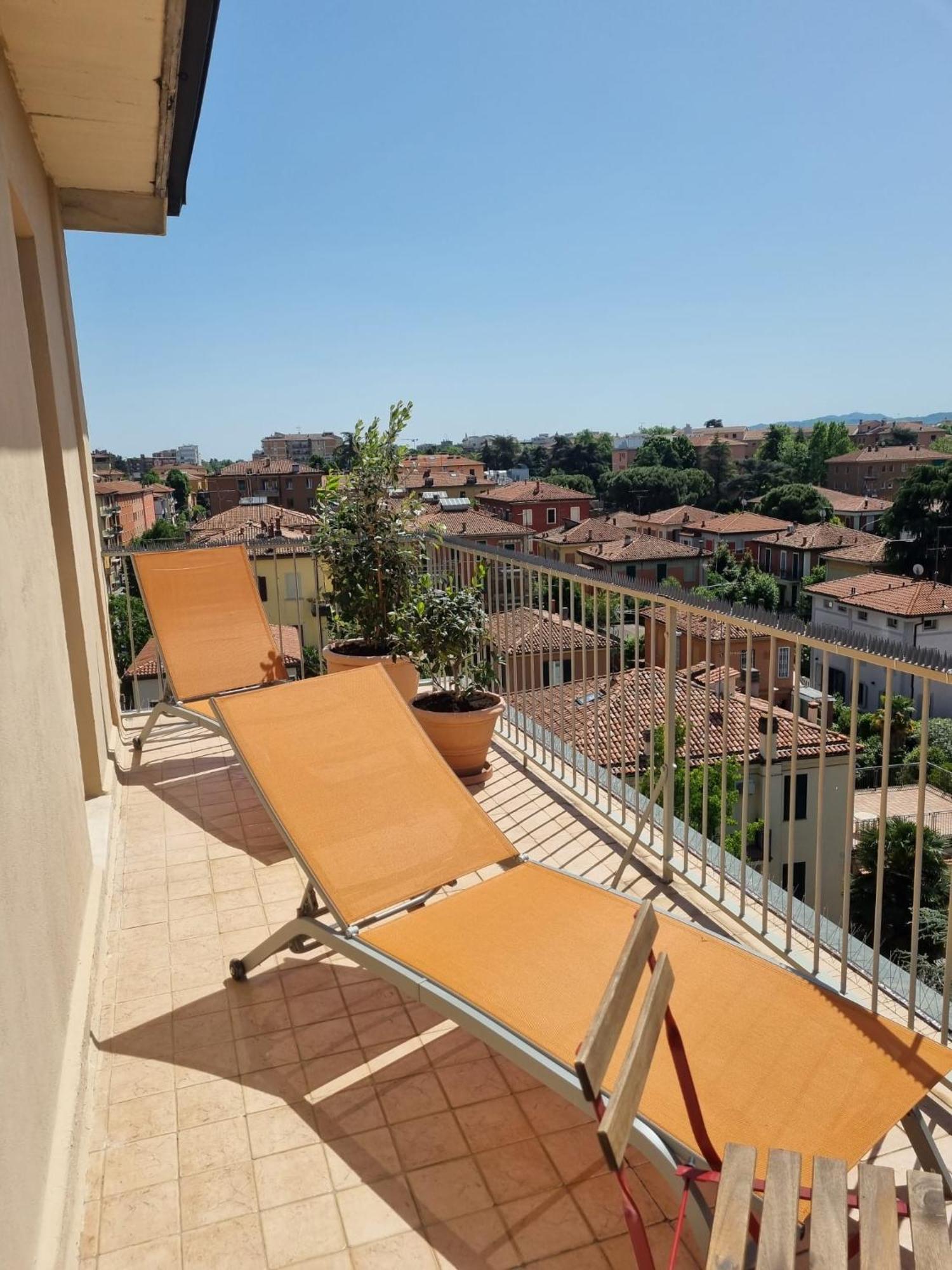 Bellavista Panoramic Terrace Appartamento Con Terrazza Zona Sant Orsola Boloňa Exteriér fotografie