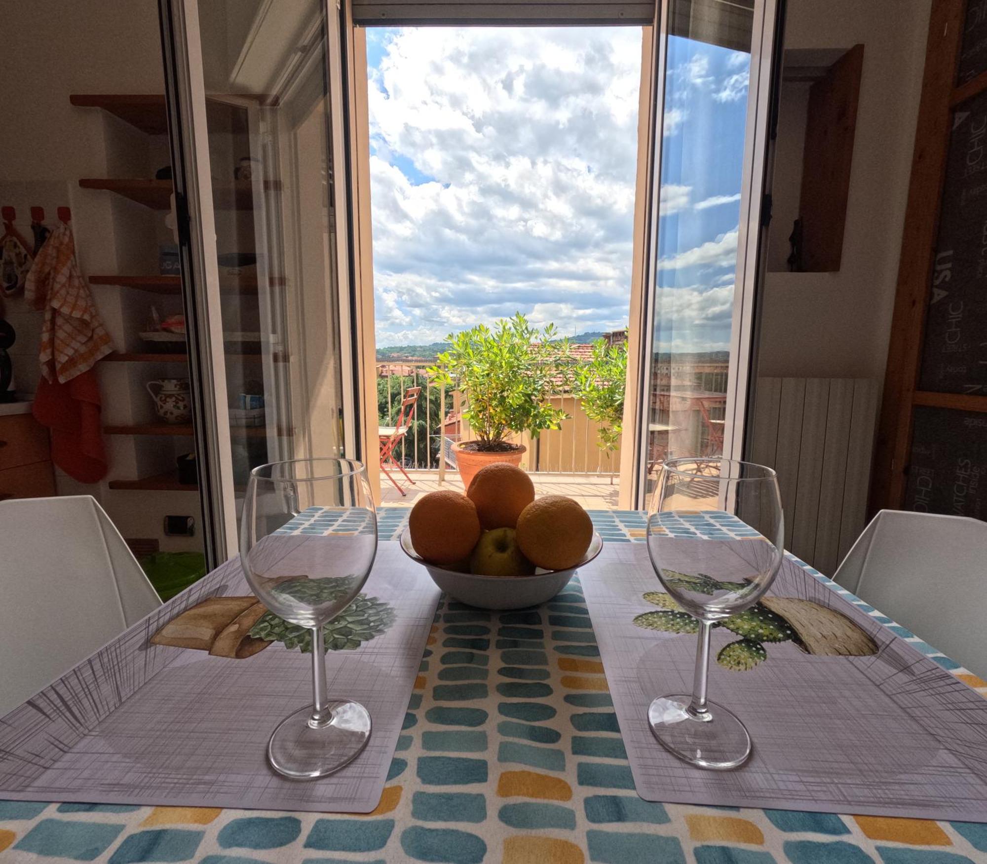 Bellavista Panoramic Terrace Appartamento Con Terrazza Zona Sant Orsola Boloňa Exteriér fotografie